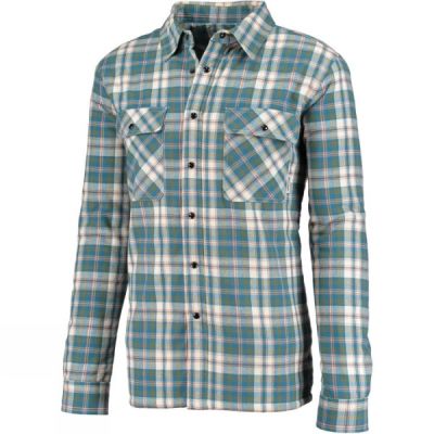 Camisa Ayacucho Insulated Flannel Hombre - Verde - Chile NXA728934